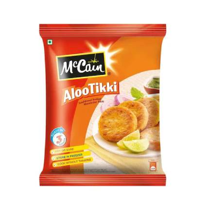 Mc Cain Frozen Veg Snacks Aloo Tikki